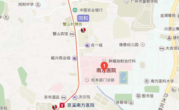 广州南方医院地址
